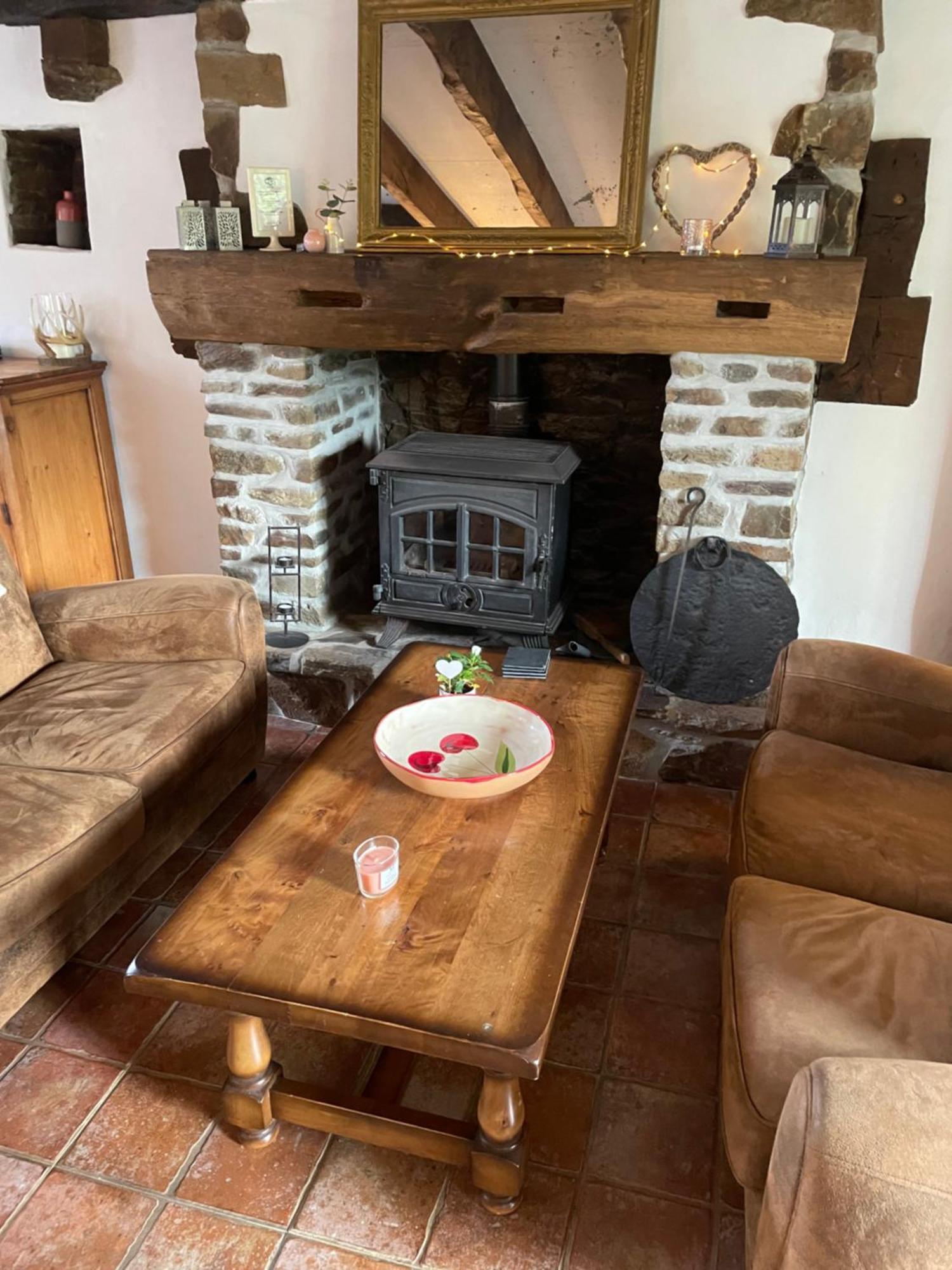 La Cahudiere Ferienhaus Saint-Martin-Landelles